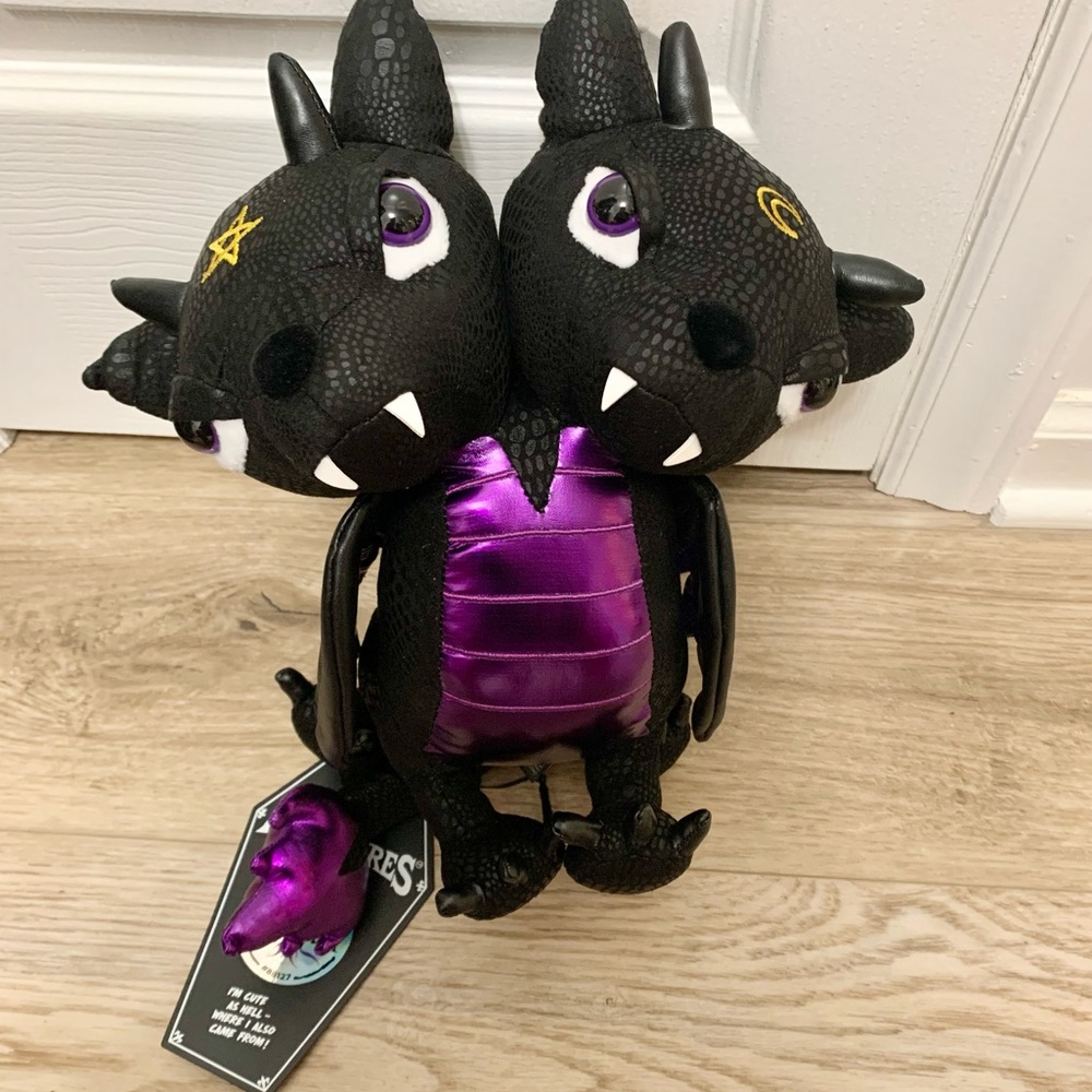 Kreepture NEW Tiamat 2 Headed Dragon Killstar Kreeptures Plush